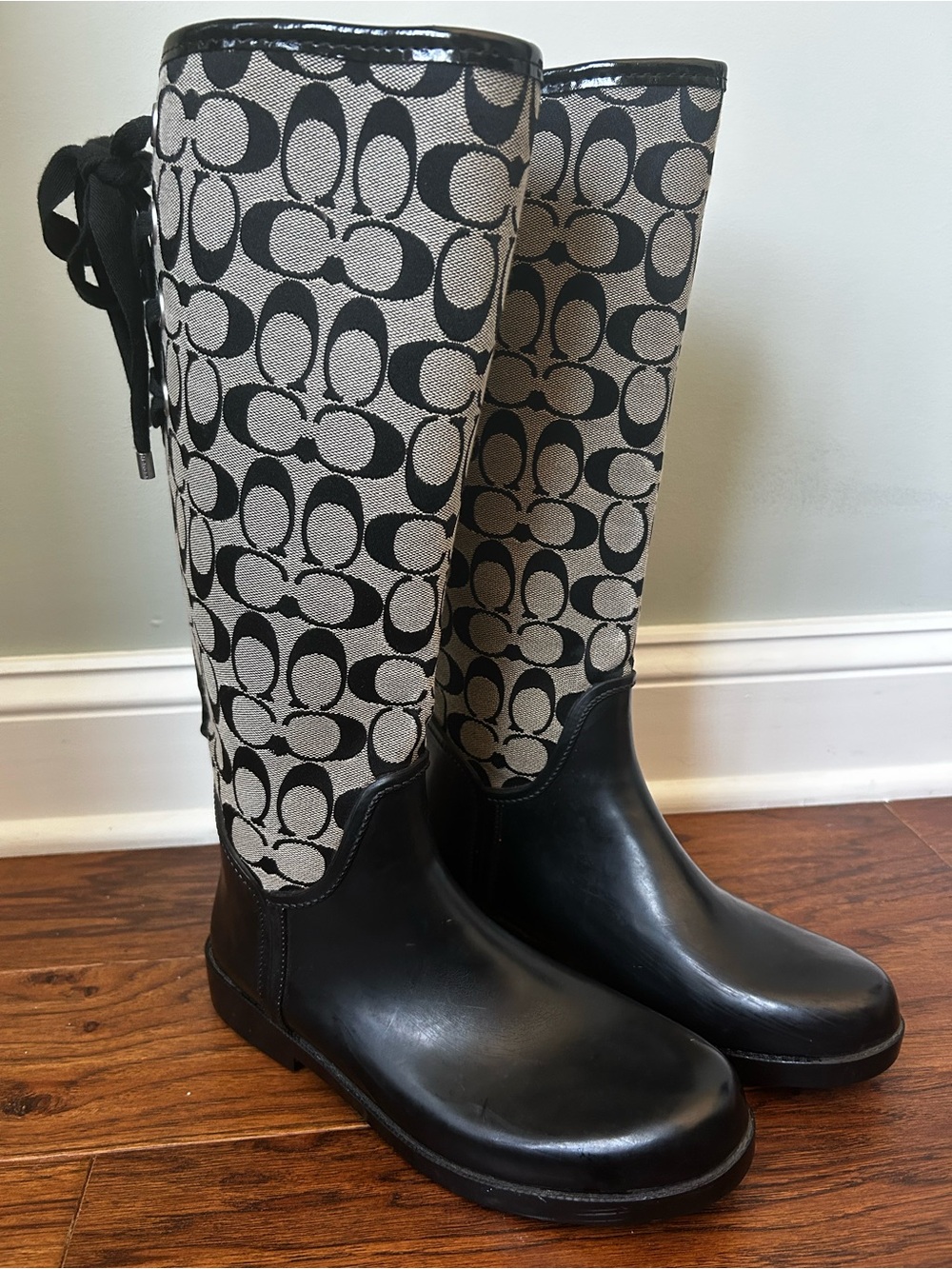Y2K Coach Rain Boots
